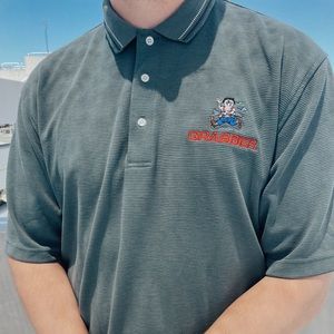 Vintage Grabber Construction polo tee size XL